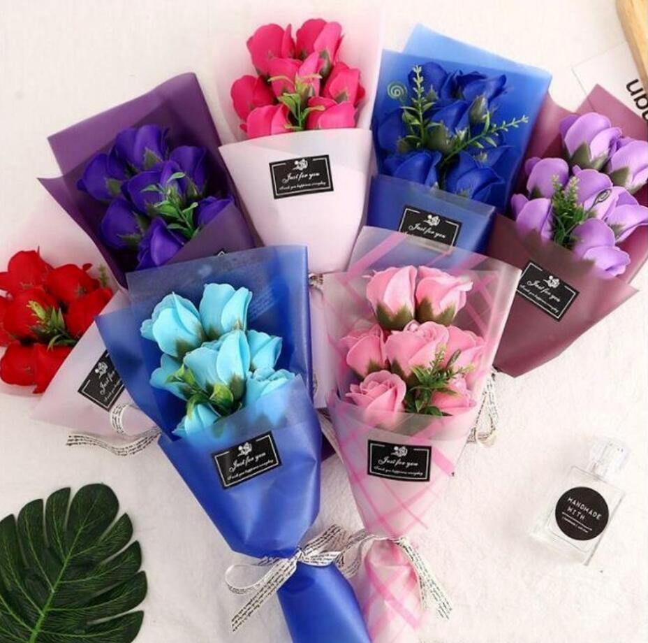 Creative 7 Small Bouquets of Rose Flower Simulation Soap Flower for Wedding Valentines Day Mothers Day Teachers Day Gifts F060701, As image
Creative 7 Small Bouquets of Rose Flower Simulation Soap Flower for Wedding Valentines Day Mothers Day Teachers Day Gifts F060701, As image
