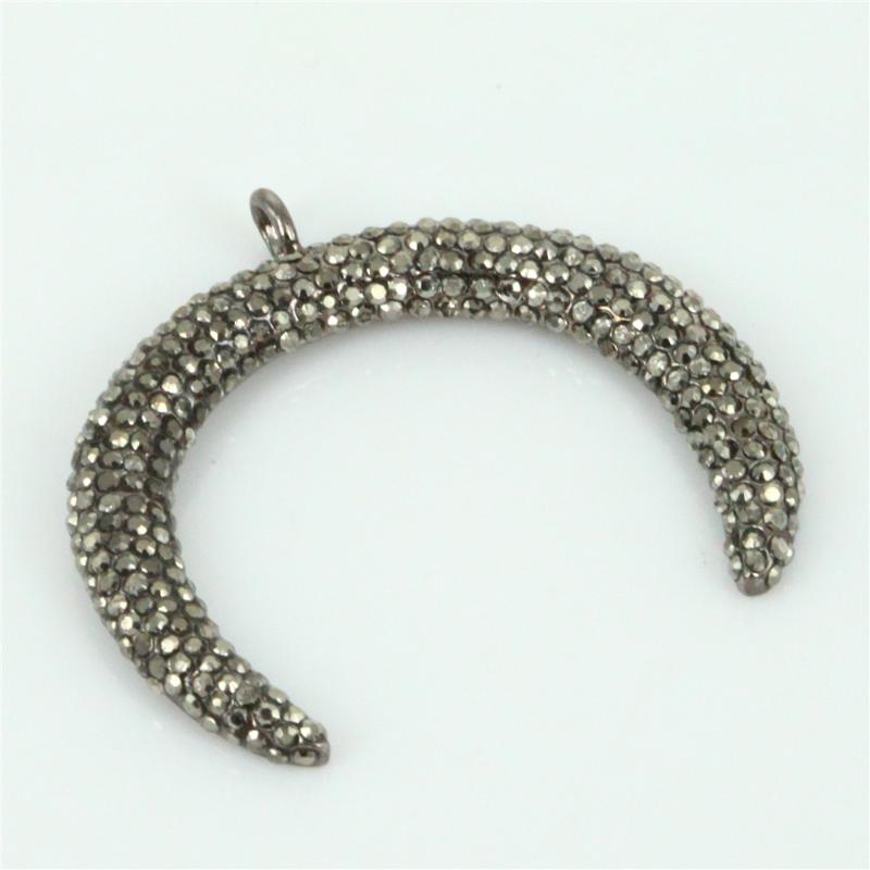 Pendant Necklaces C Shape Alloy Cover With Black Clay Pave Rhinestone Charms Unisex Pendants Necklace Handmade Material For Jewelry Making
Pendant Necklaces C Shape Alloy Cover With Black Clay Pave Rhinestone Charms Unisex Pendants Necklace Handmade Material For Jewelry Making