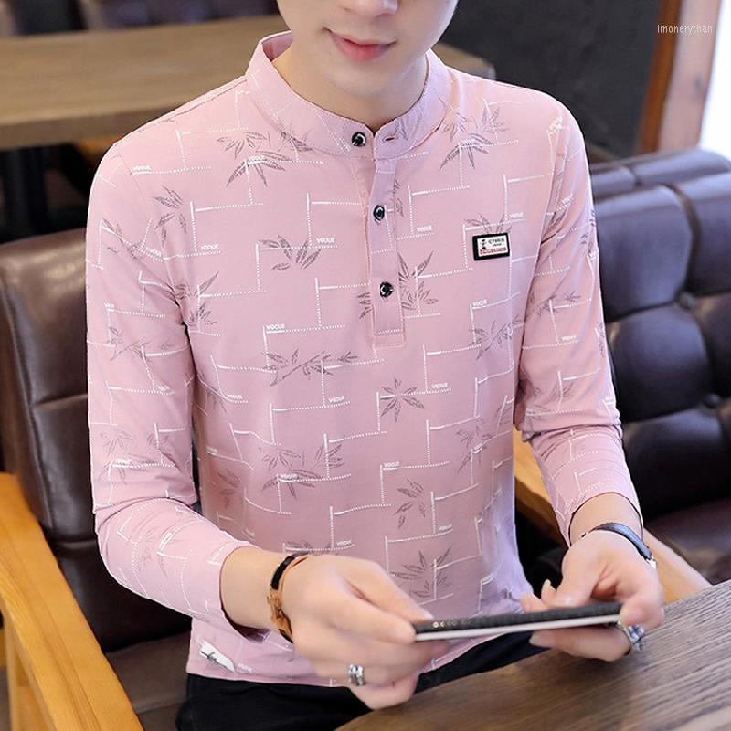 Men's T-Shirts Long T Shirt Male Pink Black White Tops Sleeve Men's Collar Cotton Autumn Men Casual Print Shirts Spring TeesMen's Imon22
Men's T-Shirts Long T Shirt Male Pink Black White Tops Sleeve Men's Collar Cotton Autumn Men Casual Print Shirts Spring TeesMen's Imon22