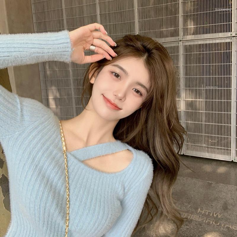 Women's Sweaters Autumn Winter Knitted Sweater Women Design Sense Round Neck Niche Chic Cropped Top Female Slim Long-Sleeved PulloverWomen's, Black
Women's Sweaters Autumn Winter Knitted Sweater Women Design Sense Round Neck Niche Chic Cropped Top Female Slim Long-Sleeved PulloverWomen's, Black