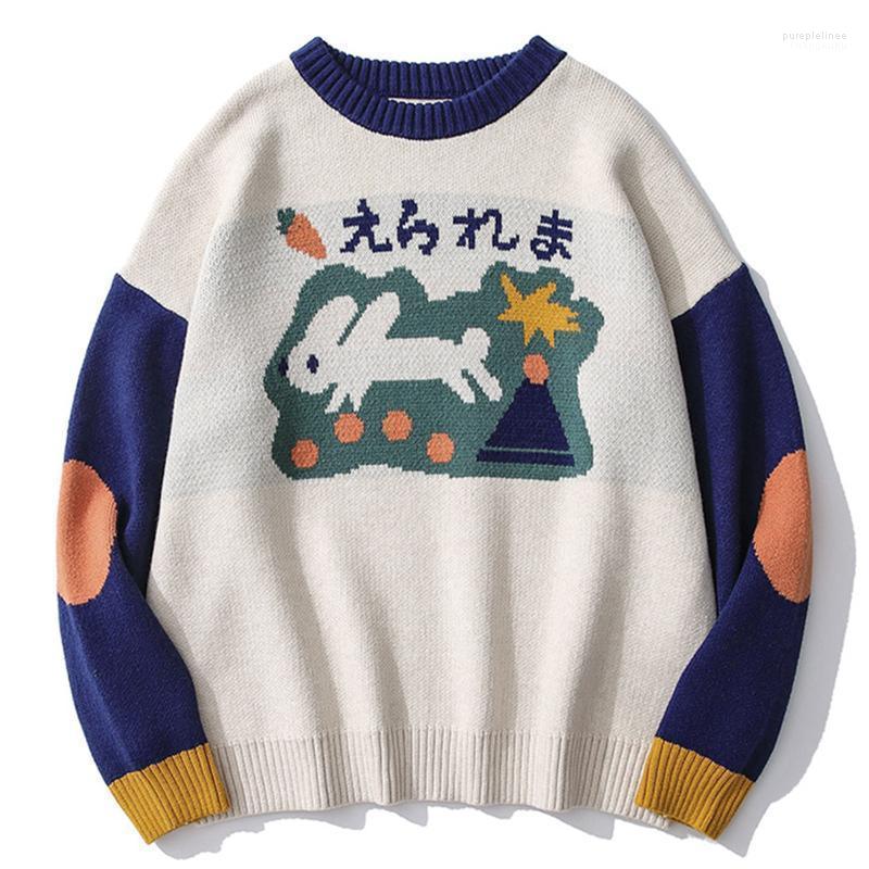 Harajuku De Bloque Estampado Conejo Suter Punto O-cuello Jersey Streetwear 2022 Hip Hop Para Hombres Men' Sweaters, Blue
Harajuku De Bloque Estampado Conejo Suter Punto O-cuello Jersey Streetwear 2022 Hip Hop Para Hombres Men' Sweaters, Blue