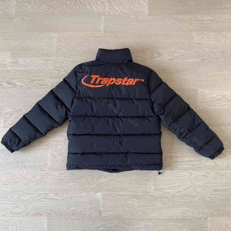 Luxury Designer Design Down Trapstar Jacket Embroidered Zipper Autumn Winter Women Warm Cotton Clothes Hip Hop High, Black
Luxury Designer Design Down Trapstar Jacket Embroidered Zipper Autumn Winter Women Warm Cotton Clothes Hip Hop High, Black