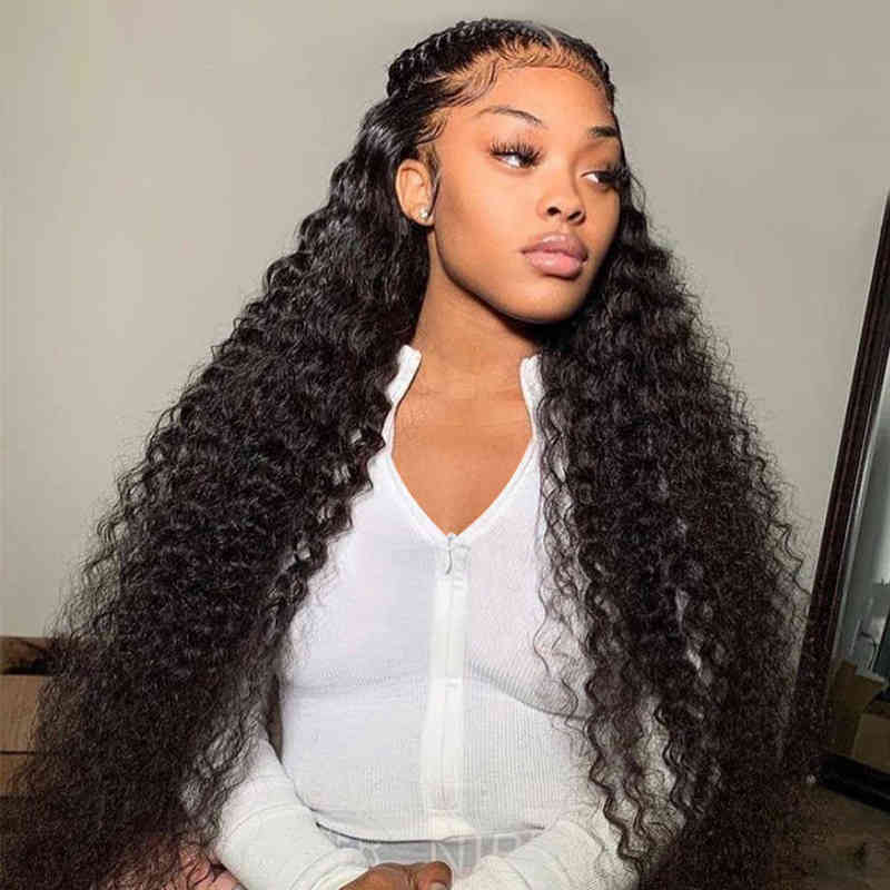 Nxy Hair Wigs 13x4 Loose Deep Wave Frontal Hd Brazilian Curly Lace Human for Women Water Wet and Wavy 220609, 13x4 lace wig
Nxy Hair Wigs 13x4 Loose Deep Wave Frontal Hd Brazilian Curly Lace Human for Women Water Wet and Wavy 220609, 13x4 lace wig