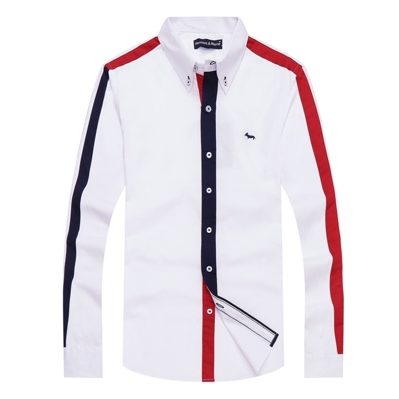 mix men's casual Harmont Blain Long Sleeve Shirts Brand men social homme striped Shirt male tops Camisa Hombre Masculina Chemise 220322
mix men's casual Harmont Blain Long Sleeve Shirts Brand men social homme striped Shirt male tops Camisa Hombre Masculina Chemise 220322