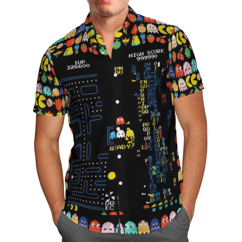 Men's Casual Shirts Game 3D Print Beach Hawaiian 2022 Summer Anime Shirt Short Sleeve Streetwear Oversized Camisa Social Chemise Homme Q23, White;black
Men's Casual Shirts Game 3D Print Beach Hawaiian 2022 Summer Anime Shirt Short Sleeve Streetwear Oversized Camisa Social Chemise Homme Q23, White;black