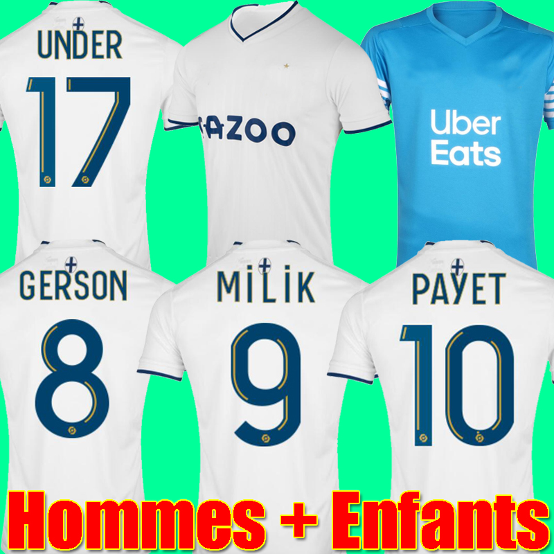 22 23 Olympique De Marseilles soccer jersey PAYET 2022 2023 OM GERSON MILIK GUENDOUZI maillot de foot KAMARA football shirt UNDER men kids set Fourth uniform kit, 21 22 men 4th pat
22 23 Olympique De Marseilles soccer jersey PAYET 2022 2023 OM GERSON MILIK GUENDOUZI maillot de foot KAMARA football shirt UNDER men kids set Fourth uniform kit, 21 22 men 4th pat
