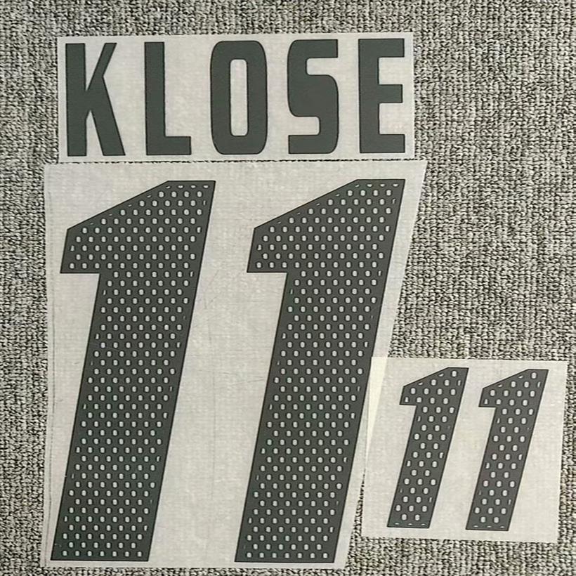 2002 #11 Klose Nameset #13 BALLACK Printing DIY Customize Any Name Number iron Transfer Badge1727
2002 #11 Klose Nameset #13 BALLACK Printing DIY Customize Any Name Number iron Transfer Badge1727