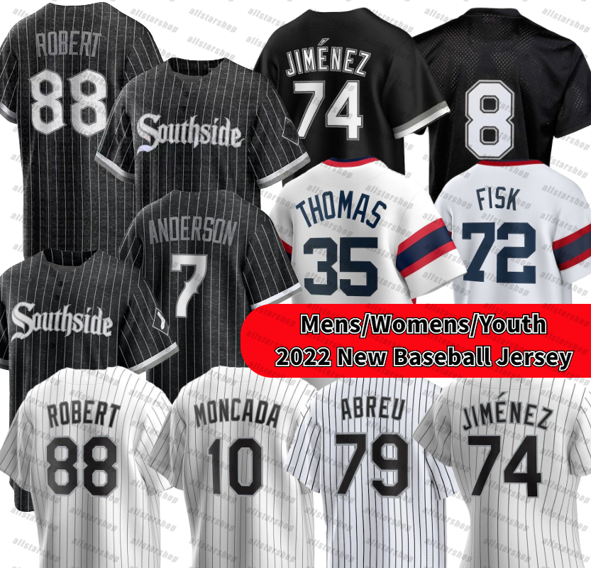 2022 New Baseball Jersey Southside 7 Tim Anderson Eloy Jimenez Jose Abreu 88 Luis Robert Yoan Moncada Bo Jackson Lucas Giolito Yermin Mercede Keuchel Thomas, Jersey (baiwa)
2022 New Baseball Jersey Southside 7 Tim Anderson Eloy Jimenez Jose Abreu 88 Luis Robert Yoan Moncada Bo Jackson Lucas Giolito Yermin Mercede Keuchel Thomas, Jersey (baiwa)
