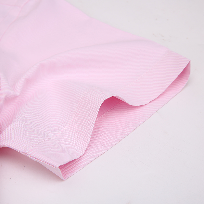 Summer Men's Short-sleeve White Basic Dress Shirt with Single Chest Pocket Standard-fit Business Formal Solid/twill/plain Shirts 220322