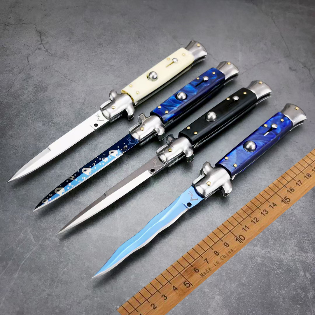 9" Italian Mafia Automatic Folding Knife 440 Blade Camping Survival Pocket EDC Hunting Knives
9" Italian Mafia Automatic Folding Knife 440 Blade Camping Survival Pocket EDC Hunting Knives