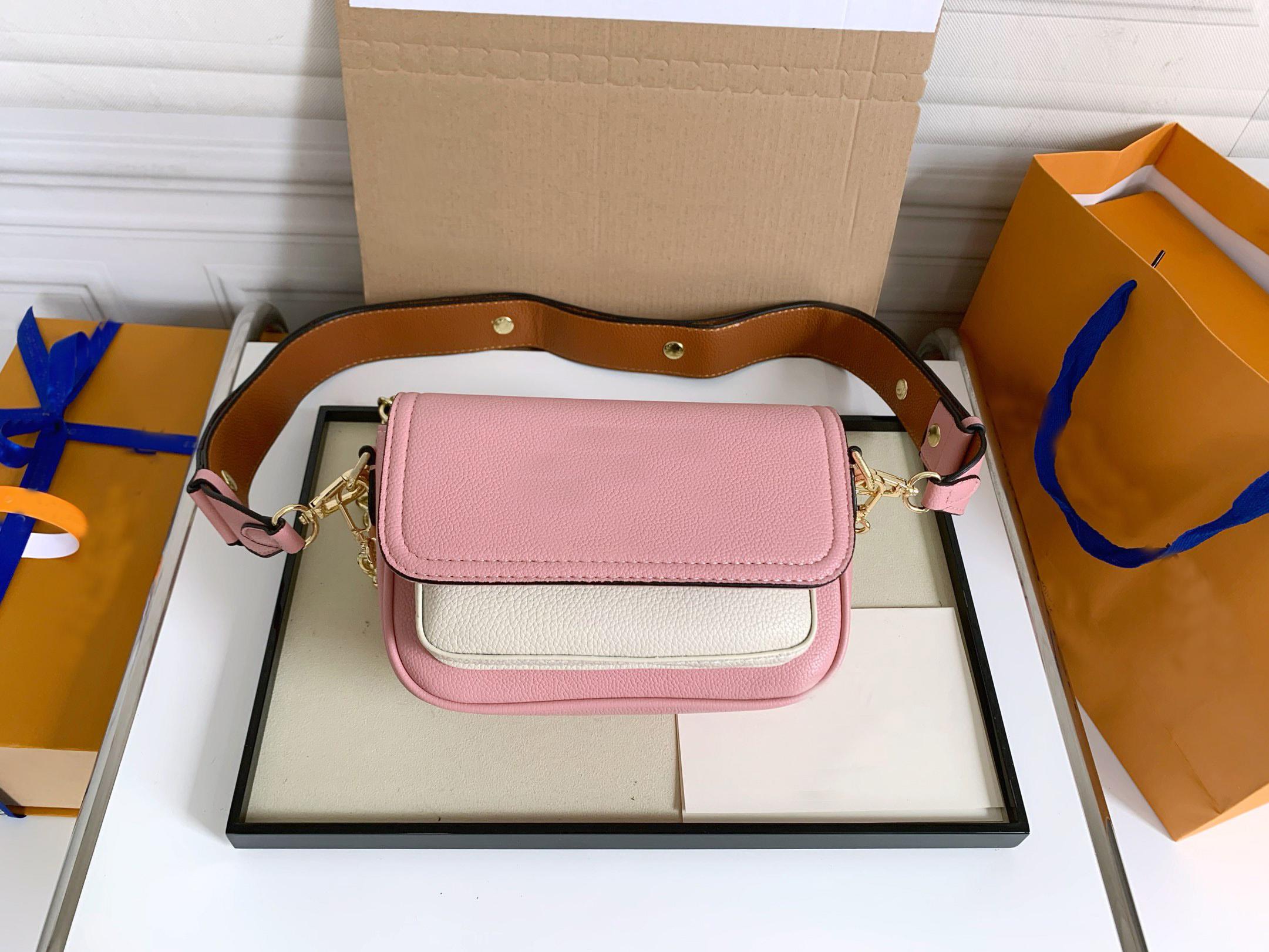 2022 Luxury Designer Bags Leather Handbags Chain Cosmetics Messenger Shopping Shoulder Bagss Handbags Ladies Wallets 58557, 58557#pink 
2022 Luxury Designer Bags Leather Handbags Chain Cosmetics Messenger Shopping Shoulder Bagss Handbags Ladies Wallets 58557, 58557#pink