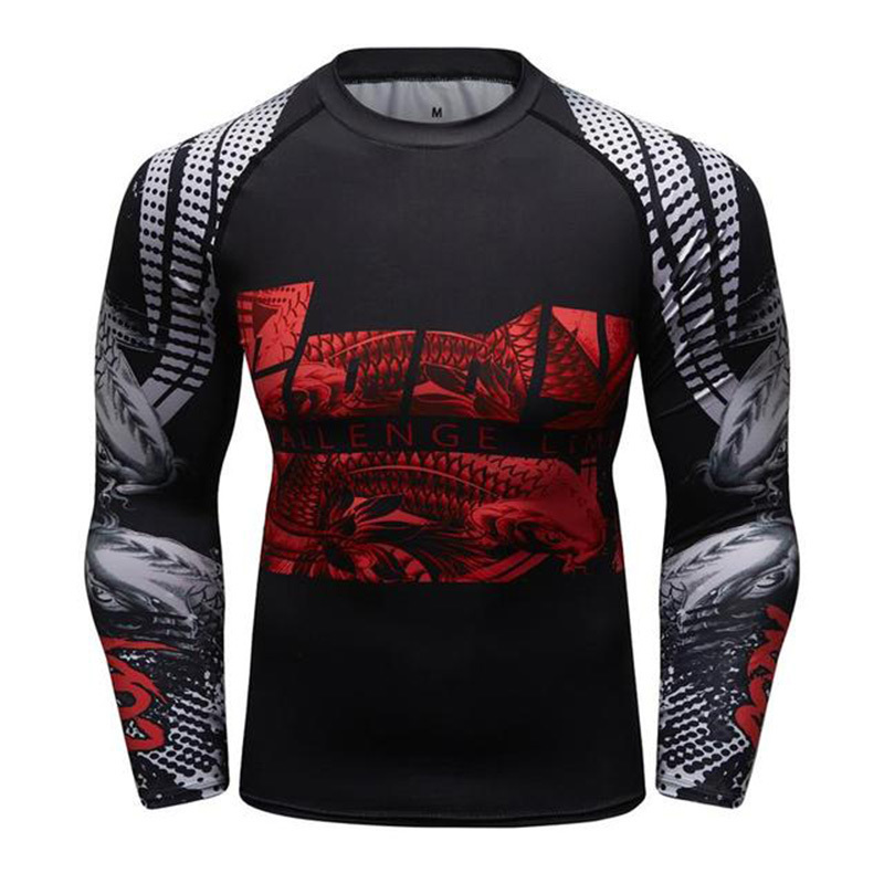 Rashguard Jiu Jitsu T shirt MMA Shorts Sets Muay Thai Rash Guard Gym Tracksuit BJJ Kickboxing Sport Suit Mma Clothing 220616