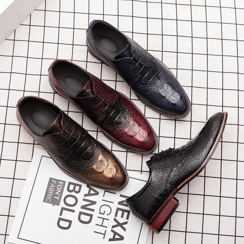 Dress Shoes Penny Loafers Men Casual Slip Leather Four Colors Brogue Oxford Driving 38-48, Gold
Dress Shoes Penny Loafers Men Casual Slip Leather Four Colors Brogue Oxford Driving 38-48, Gold