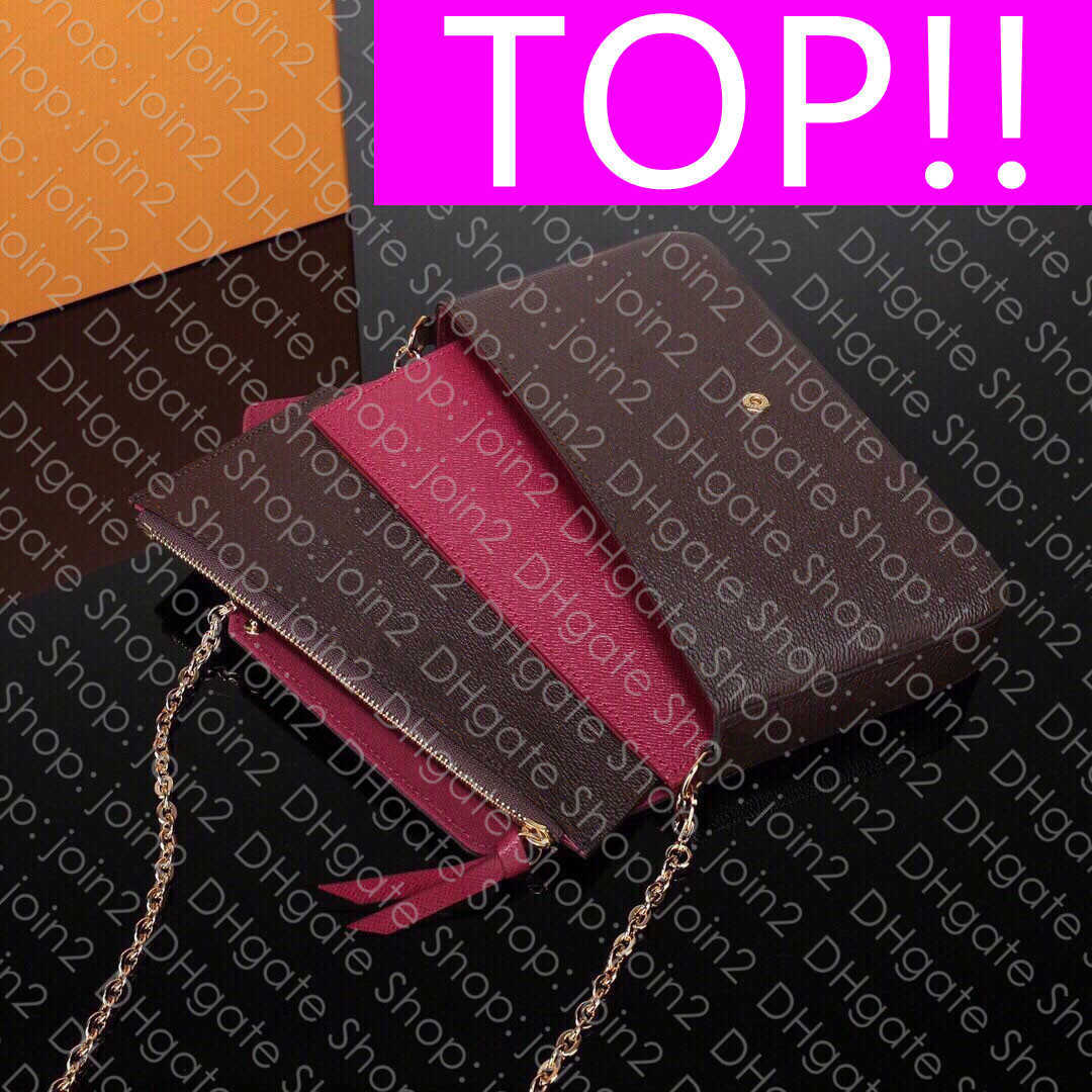 TOP. M61276 FÉLICIE FELICIE POCHETTE Designer Womens Shoulder Cross Body Chain Wallet Flap Clutch Bag Key Coin Card Holder Zippy Purse Pouch, (gray/cream) bicolor empreinte leather
TOP. M61276 FÉLICIE FELICIE POCHETTE Designer Womens Shoulder Cross Body Chain Wallet Flap Clutch Bag Key Coin Card Holder Zippy Purse Pouch, (gray/cream) bicolor empreinte leather