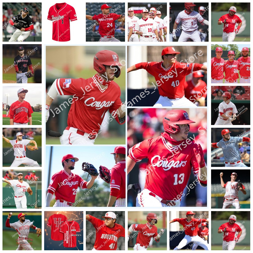 NCAA Custom UH Houston Cougars Stitched College Baseball Jersey 18 Brad Lincoln 49 Garrett Mock 32 Rob Johnson 21 Michael Bourn 28 Jesse Crain Chris Snyder Shane Nance
NCAA Custom UH Houston Cougars Stitched College Baseball Jersey 18 Brad Lincoln 49 Garrett Mock 32 Rob Johnson 21 Michael Bourn 28 Jesse Crain Chris Snyder Shane Nance