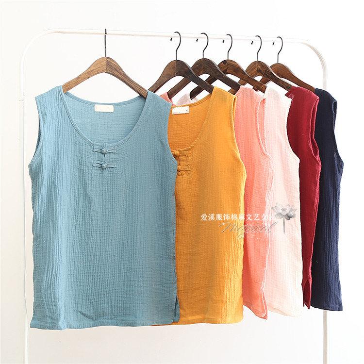 Women's Blouses & Shirts Summer Women Comfortable And Soft Cotton Linen Vest Tanks Casual Tops Vestidos FemininosWomen's, Green
Women's Blouses & Shirts Summer Women Comfortable And Soft Cotton Linen Vest Tanks Casual Tops Vestidos FemininosWomen's, Green
