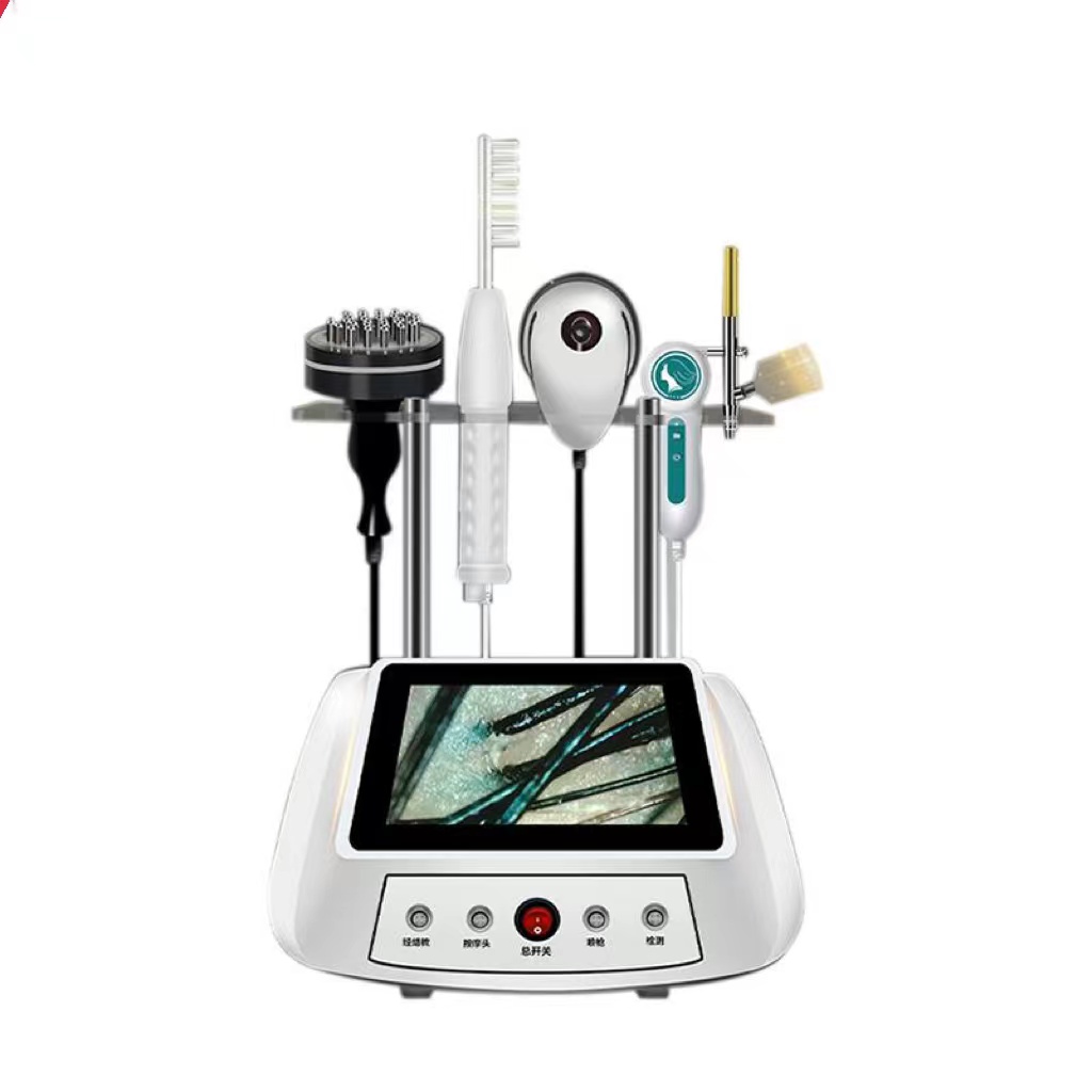 Newest scalp care machine with scalp-care brush electric scalp massager