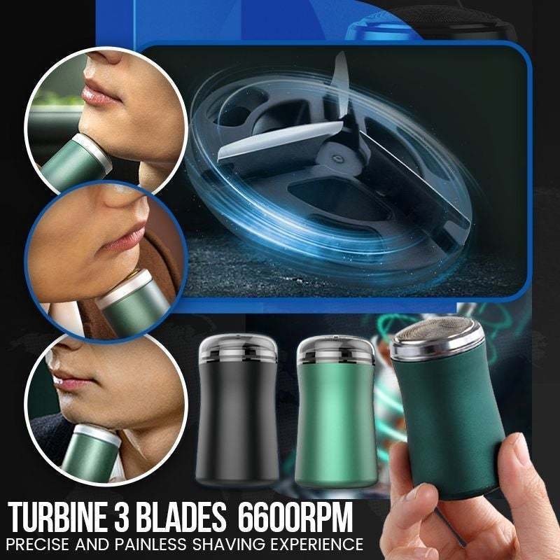 Pocket Size Washable Electric Razor Electric Shaver Rechargeable Shaving Machine for Men Wet-Dry Dual Use Mini Beard Razor 220622