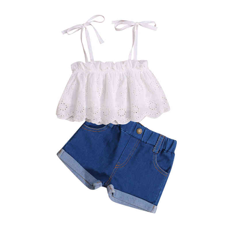 Citgeett Summer Kids Toddler Girls 2 Piece Outfits Sleeveless Tie Strap Lace Tops and Shorts Clothing Set J220712, Red
Citgeett Summer Kids Toddler Girls 2 Piece Outfits Sleeveless Tie Strap Lace Tops and Shorts Clothing Set J220712, Red