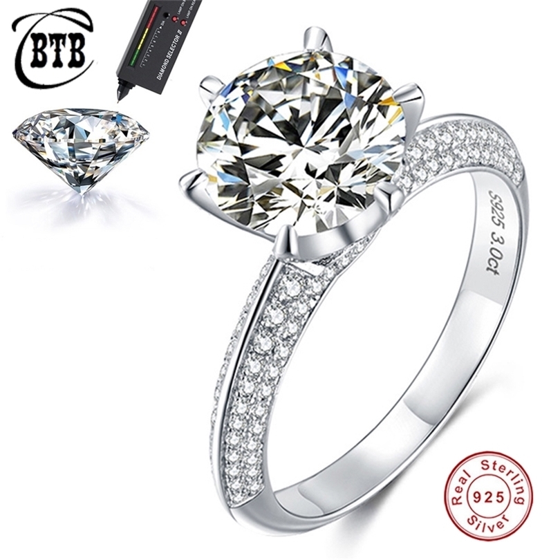 CBTB 3ct Womens Wedding Charm Ring 100% 925 Sterling Silver Luxury Party High Jewelry Wedding Gift Wholesale 220728
CBTB 3ct Womens Wedding Charm Ring 100% 925 Sterling Silver Luxury Party High Jewelry Wedding Gift Wholesale 220728
