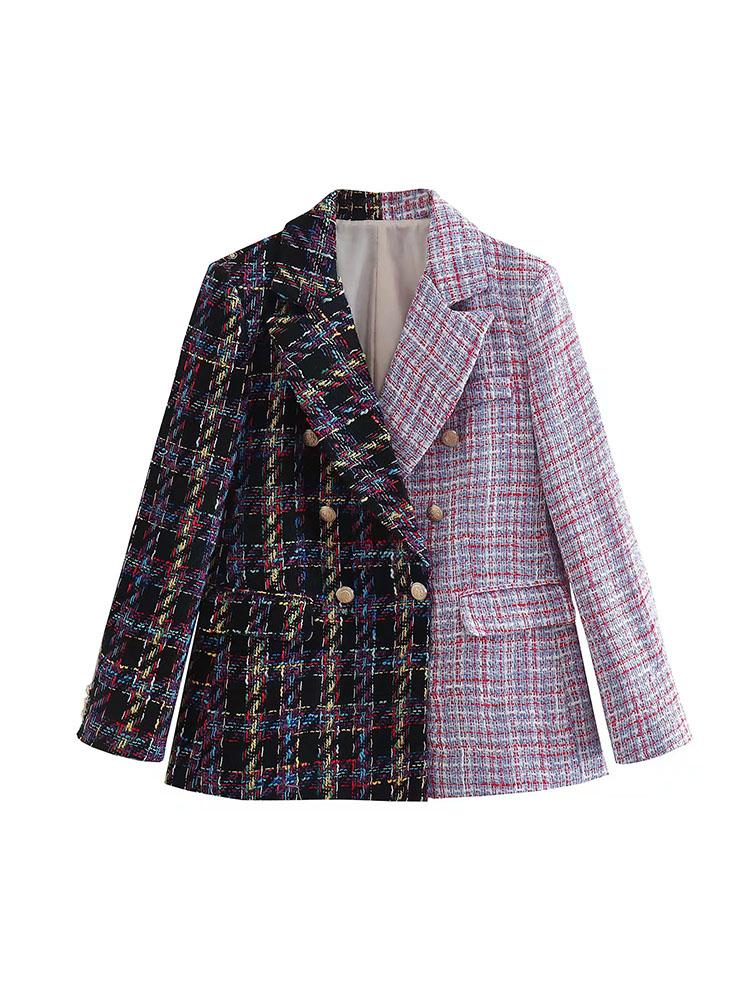 Women's Suits & Blazers Women's Summer 2022 Retro Fashion Chic Colorblock Textured Casual Blazer Lapel Long Sleeve Loose Pockets Double, As shown
Women's Suits & Blazers Women's Summer 2022 Retro Fashion Chic Colorblock Textured Casual Blazer Lapel Long Sleeve Loose Pockets Double, As shown