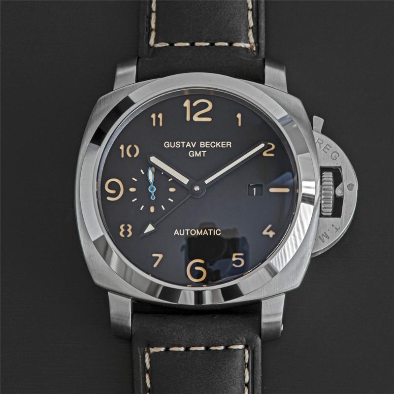 Wristwatches Calendar Watches For Men 1963 Seagull 2557 Automatic Movement GMT 24-Hours Luminous Sports Military Mechanical WristwatchWristw, Brown
Wristwatches Calendar Watches For Men 1963 Seagull 2557 Automatic Movement GMT 24-Hours Luminous Sports Military Mechanical WristwatchWristw, Brown