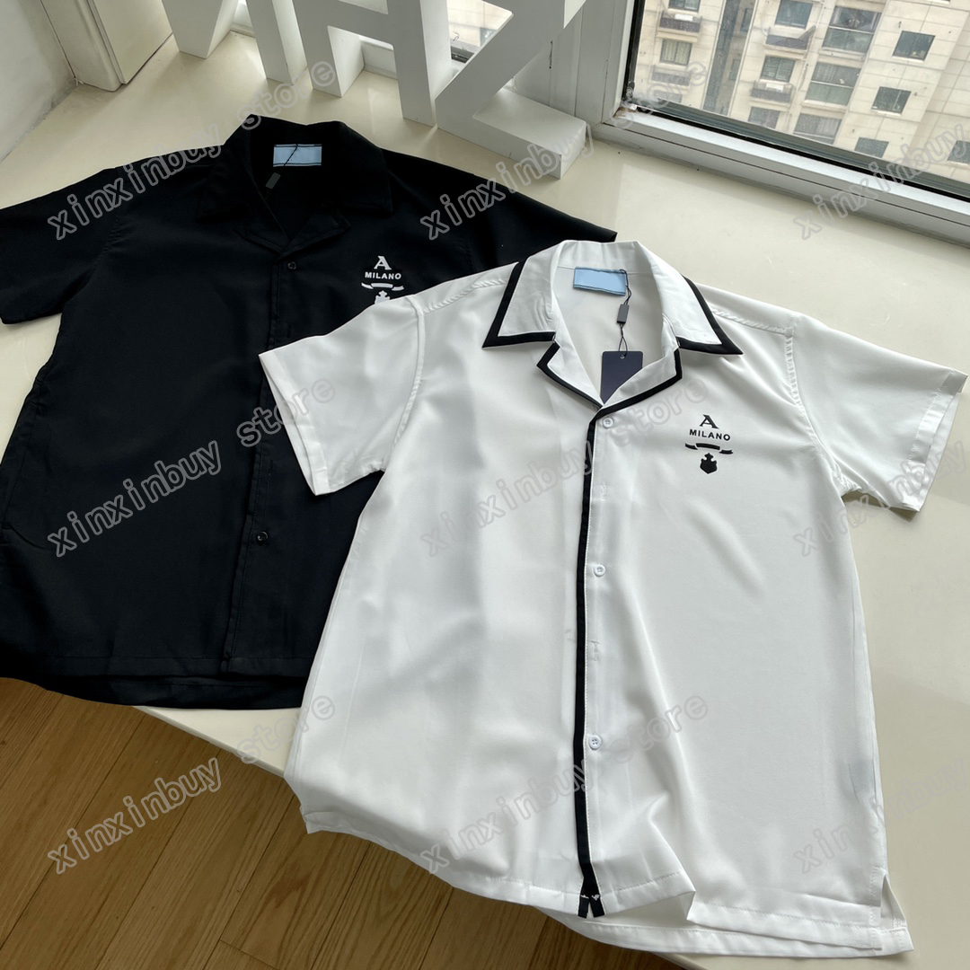 22ss Men Women Designers t shirts tee Milan print short sleeve Crew Neck Streetwear black xinxinbuy M-2XL, White
22ss Men Women Designers t shirts tee Milan print short sleeve Crew Neck Streetwear black xinxinbuy M-2XL, White