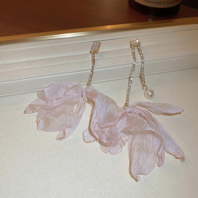 Dangle & Chandelier 2022 Elegant Yarn Pink Flower Long Drop Earrings For Women Girls Fashion Rhineston Tassel Pendientes Party JewelryDangle
Dangle & Chandelier 2022 Elegant Yarn Pink Flower Long Drop Earrings For Women Girls Fashion Rhineston Tassel Pendientes Party JewelryDangle