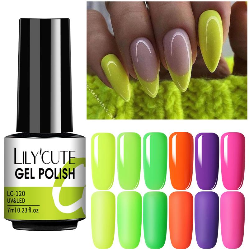 Nail Art Kits LILYCUTE Fluorescent Gel Polish Color Glitter Sequins Matte Effect Long Lasting Base Top Coat
Nail Art Kits LILYCUTE Fluorescent Gel Polish Color Glitter Sequins Matte Effect Long Lasting Base Top Coat