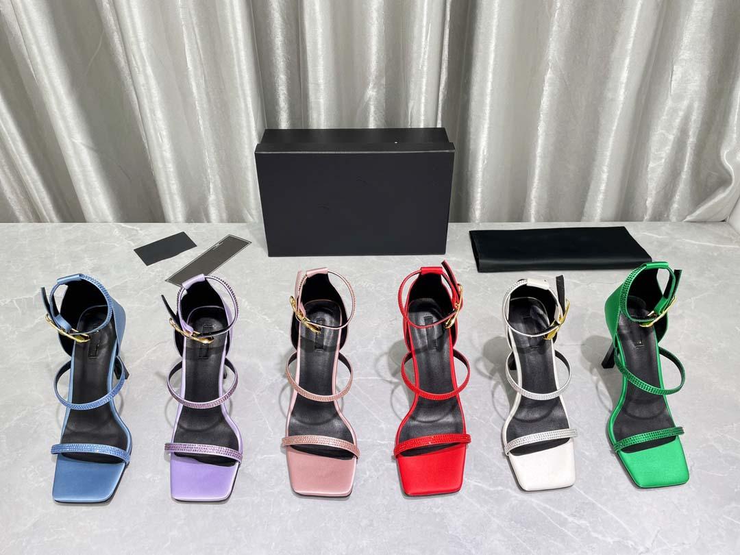 Designer Slippers FENDACE CRYSTAL EMBELLISHED Sandals Narrow Band Stiletto Heels Ladies Ankle Strap Sandal Wedding Party Heels Pumps, Red
Designer Slippers FENDACE CRYSTAL EMBELLISHED Sandals Narrow Band Stiletto Heels Ladies Ankle Strap Sandal Wedding Party Heels Pumps, Red