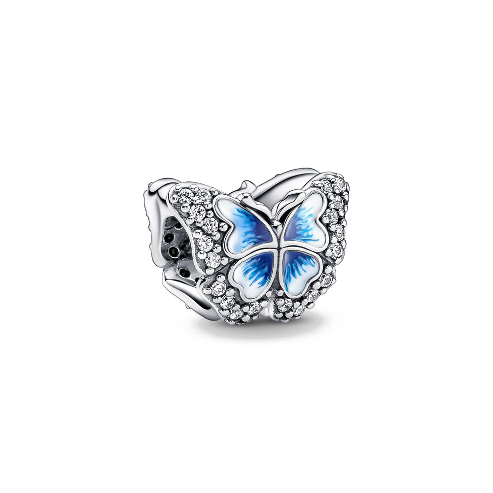 New Popular 925 Sterling Silver European Fashion Spring Pink Flower Friend Clip Envelope Curly Caterpillar Beads For Charm Bracelet Jewelry