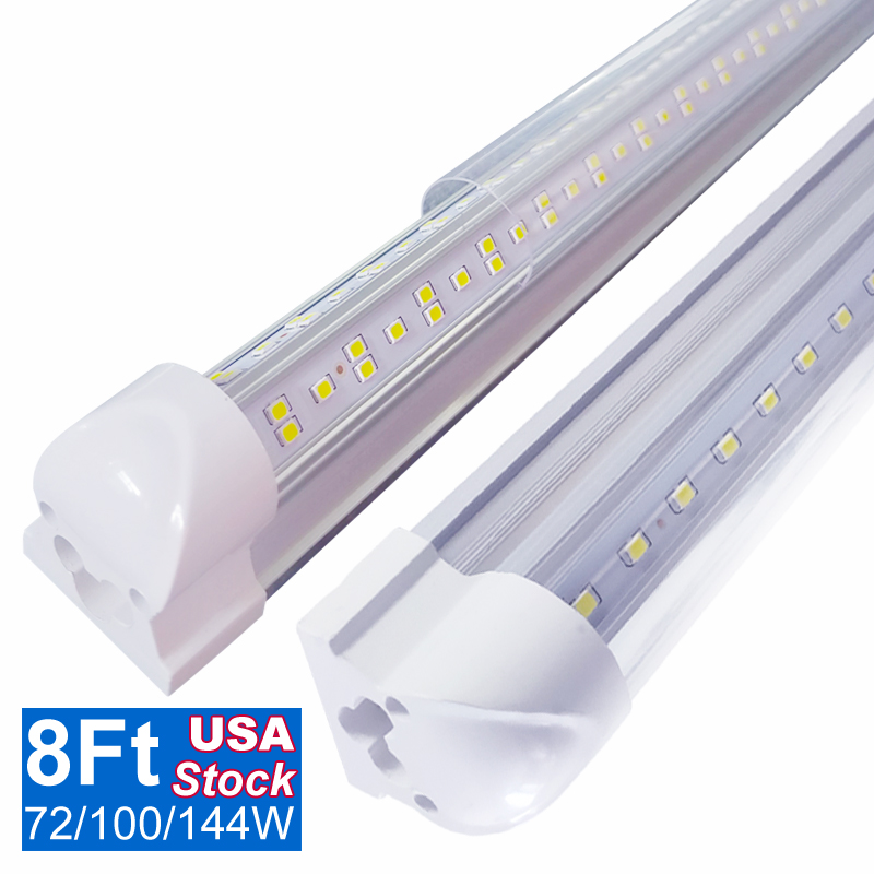 V-Shaped Integrate T8 LED Tube 2 4 5 6 8 Feet Fluorescent Lamp 144W 8Ft 4 Rows Light Tubes Cooler Door Lighting Adhesive Exterior Shop Lights for Wall Ceiling OEMLED
V-Shaped Integrate T8 LED Tube 2 4 5 6 8 Feet Fluorescent Lamp 144W 8Ft 4 Rows Light Tubes Cooler Door Lighting Adhesive Exterior Shop Lights for Wall Ceiling OEMLED