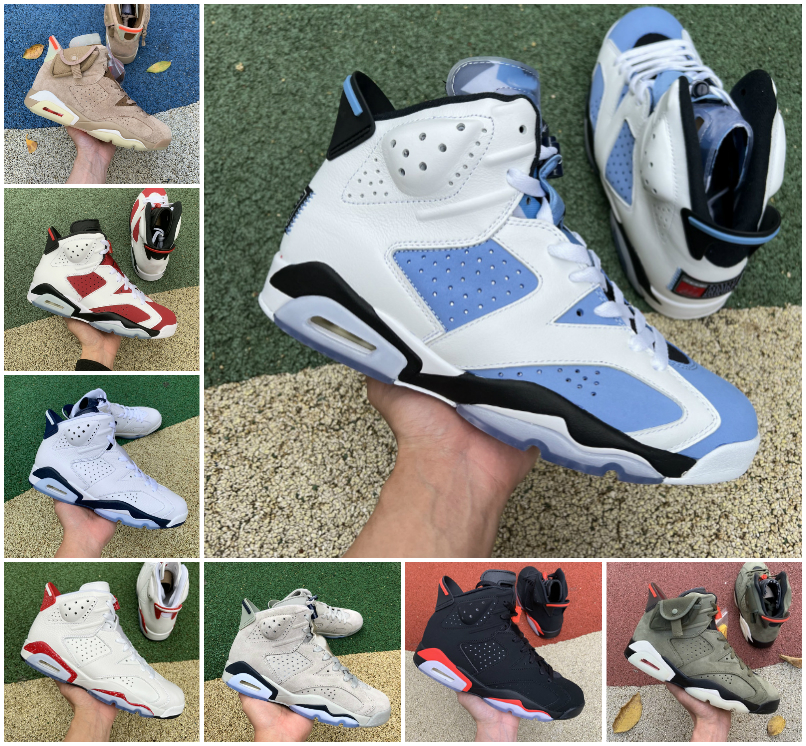 JUMPMAN 6 6s UNC White Mens Basketball Shoes Red Oreo Midnight Navy Maroon British Khaki Triple Black Infrared Electric Green Carmine Georgetown Trainers Sneakers, Bubble package bag
JUMPMAN 6 6s UNC White Mens Basketball Shoes Red Oreo Midnight Navy Maroon British Khaki Triple Black Infrared Electric Green Carmine Georgetown Trainers Sneakers, Bubble package bag
