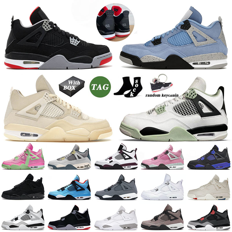 2022 With Box Retro 4 Basketball Shoes 4s IV Off Sail Seafoam University Blue Bred Size 36-50 White Oreo Pure Money Jorda Jordens Men Women Trainers Sneakers, B12 sail blue 40-47
2022 With Box Retro 4 Basketball Shoes 4s IV Off Sail Seafoam University Blue Bred Size 36-50 White Oreo Pure Money Jorda Jordens Men Women Trainers Sneakers, B12 sail blue 40-47