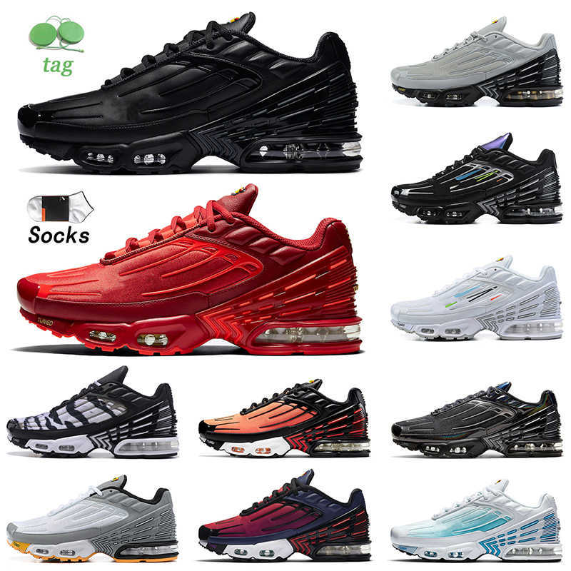New Arrival TN Plus III Sports Running Shoes Tuned 3 Mens Women Triple Black Leather Crimson Red Grey Multi White Silver Laser Blue Tiger, Thanks
New Arrival TN Plus III Sports Running Shoes Tuned 3 Mens Women Triple Black Leather Crimson Red Grey Multi White Silver Laser Blue Tiger, Thanks