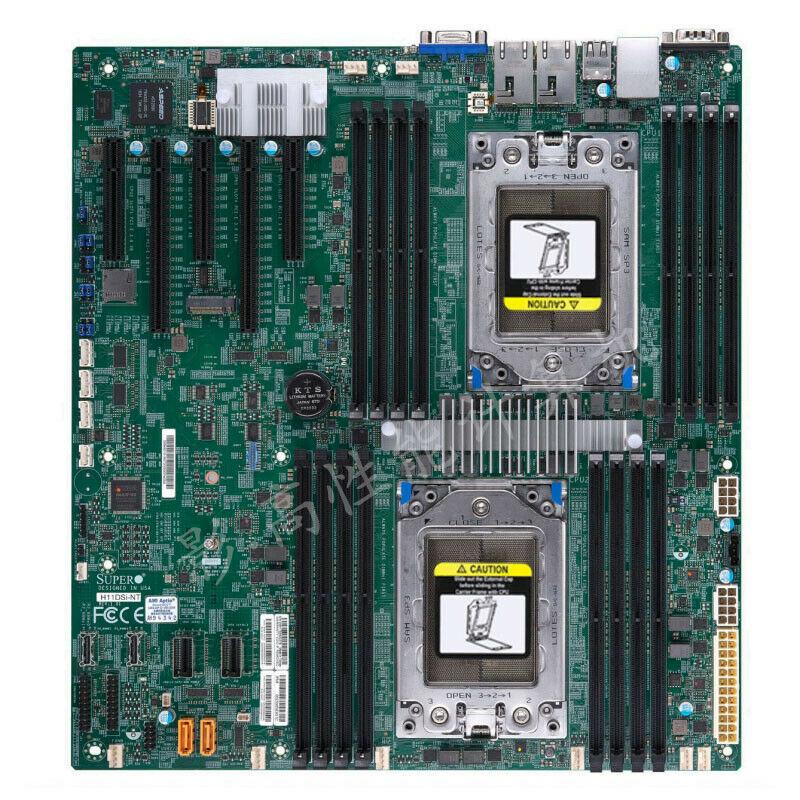 Motherboards Supermicro H11DSi-NT Motherboard Socket SP3 240W TDP For Dual AMD EPYC 7001/7002
Motherboards Supermicro H11DSi-NT Motherboard Socket SP3 240W TDP For Dual AMD EPYC 7001/7002