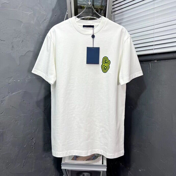 Designer Tide T Shirts Chest Letter Laminated Print Short Sleeve High Street Loose Oversize Casual 2022 T-shirt 100% Pure Cotton h93y, White
Designer Tide T Shirts Chest Letter Laminated Print Short Sleeve High Street Loose Oversize Casual 2022 T-shirt 100% Pure Cotton h93y, White