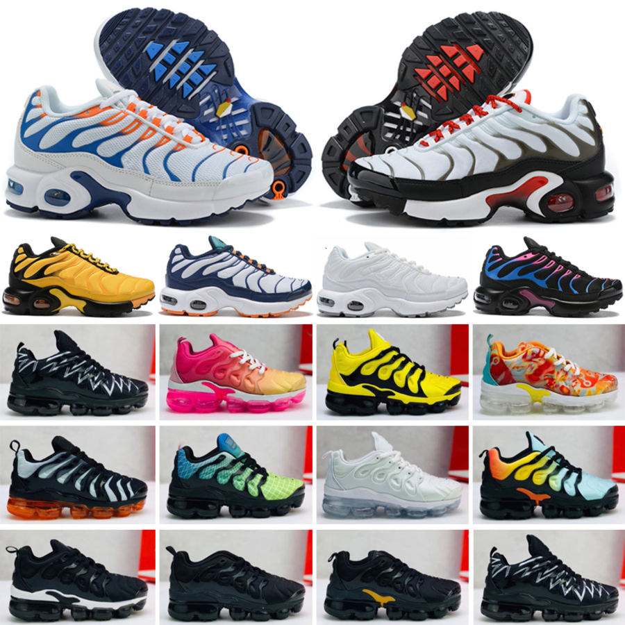 Top Quality Tn Kids Shoes Triple Black Infant Sneakers Rainbow Children Sports Girls and Boys Tennis Trainers Chaussures Zapatos, Color 10
Top Quality Tn Kids Shoes Triple Black Infant Sneakers Rainbow Children Sports Girls and Boys Tennis Trainers Chaussures Zapatos, Color 10