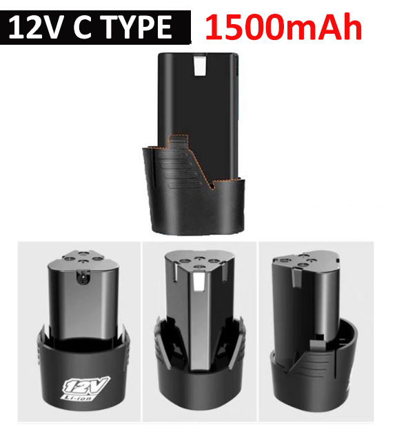Universal 12V Rechargeable Liion Lithium Battery For Power Tools Electric drill Electric Screwdriver Battery