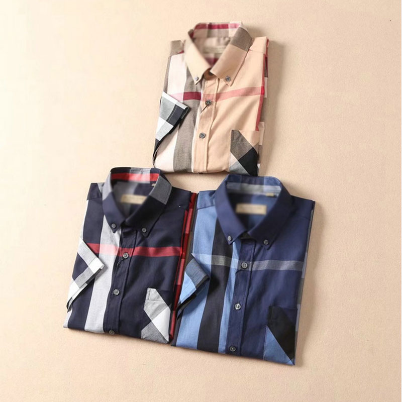 Mens Business Shirts Short Sleeve Shirt High Quality British Style Slim Fashion Dress Designer Lapel Dress Embroidery Pattern, Customize
Mens Business Shirts Short Sleeve Shirt High Quality British Style Slim Fashion Dress Designer Lapel Dress Embroidery Pattern, Customize