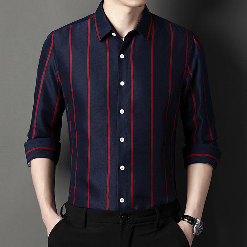 Men's Casual Shirts Mens Medium Long Sleeve T Fashion Simplicity Korean Slim Striped Lapel Shirt Top Men ShirtMen's, Black
Men's Casual Shirts Mens Medium Long Sleeve T Fashion Simplicity Korean Slim Striped Lapel Shirt Top Men ShirtMen's, Black
