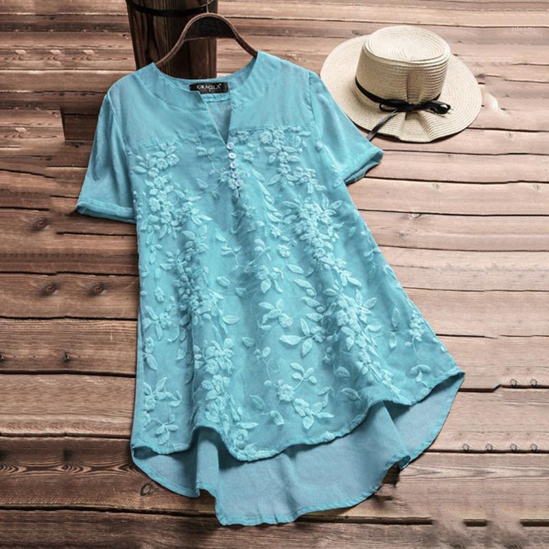 Women' Blouses & Shirts And Women Casual Plus Size V-neck Printed Loose Button Tunic Shirt Blouse Tops Vetement Femme 2022 Streetwear, Blue
Women' Blouses & Shirts And Women Casual Plus Size V-neck Printed Loose Button Tunic Shirt Blouse Tops Vetement Femme 2022 Streetwear, Blue
