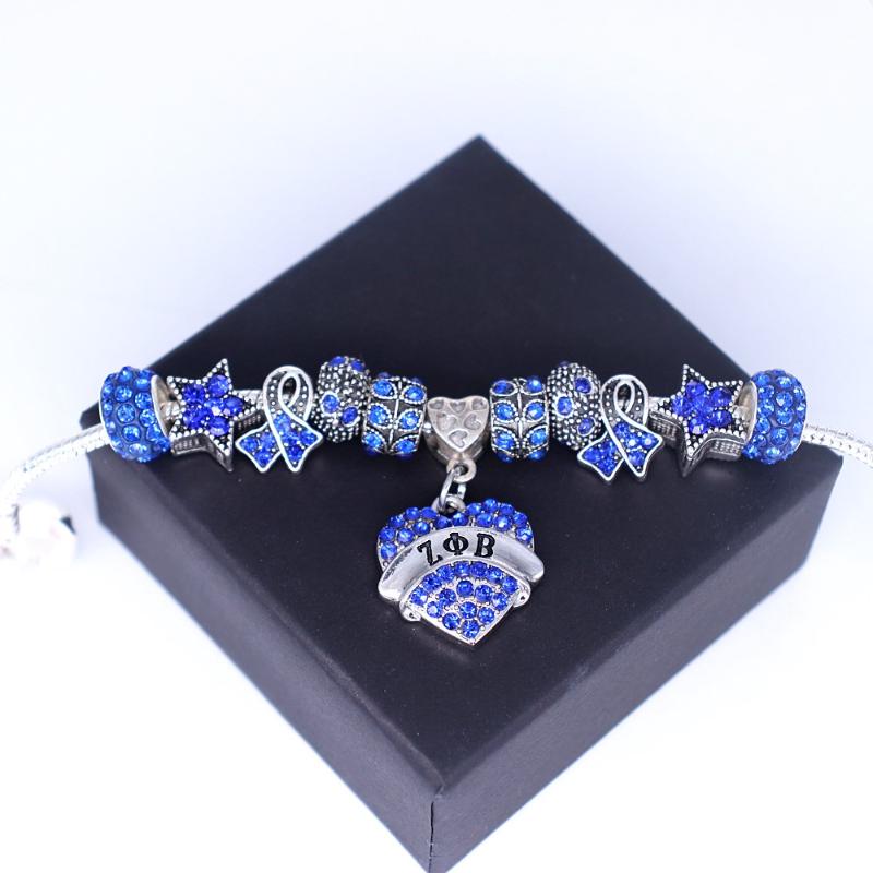 Charm Bracelets NOSE Arrival Greek Letters Sorority Zeta Phi Beta European Bead ZPB Label Sign Jewelry For College UnionCharm
Charm Bracelets NOSE Arrival Greek Letters Sorority Zeta Phi Beta European Bead ZPB Label Sign Jewelry For College UnionCharm