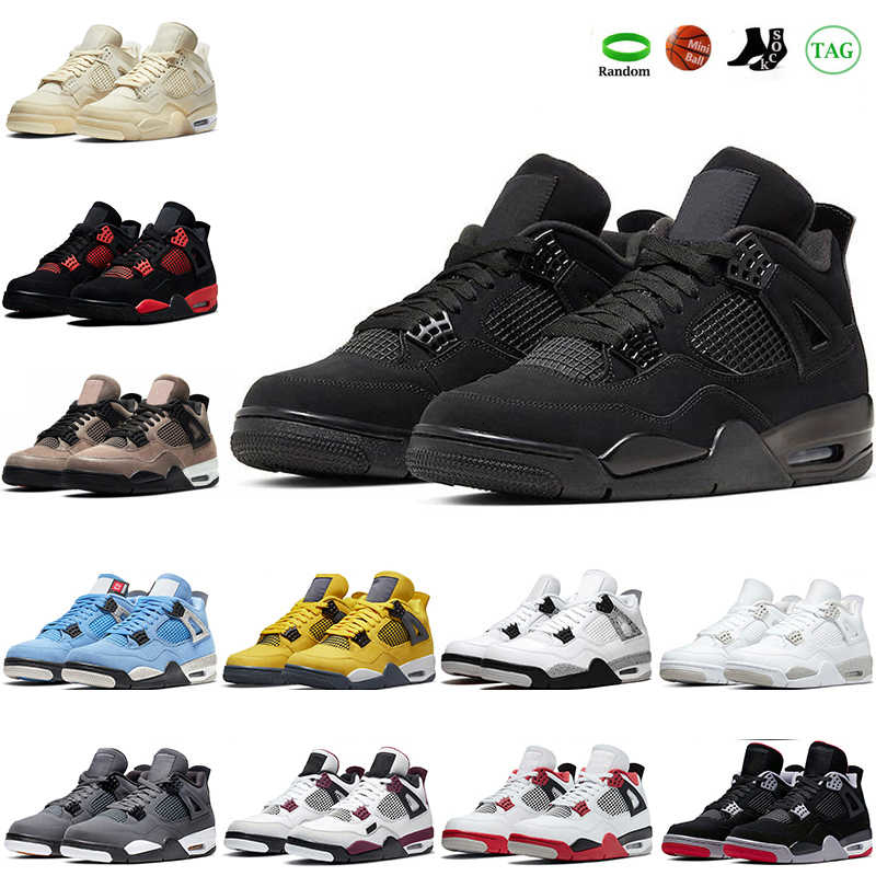 Men Basketball Shoes Women 4s Red Thunder 4 Black Cat Bred Patent Dark Mocha Marina University Blue Mens Sports Sneakers Outdoor, #26 36-46
Men Basketball Shoes Women 4s Red Thunder 4 Black Cat Bred Patent Dark Mocha Marina University Blue Mens Sports Sneakers Outdoor, #26 36-46