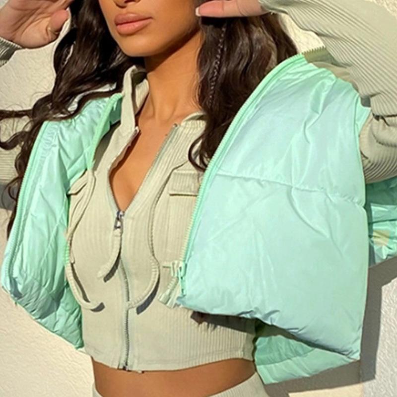 Women' Vests Green Open Stitch Short Tank Coat Woman Zippers Solid Sintepon Jacket Stand Loose Autumn Winter 2022 Fashion Down Vest CoatsWo
Women' Vests Green Open Stitch Short Tank Coat Woman Zippers Solid Sintepon Jacket Stand Loose Autumn Winter 2022 Fashion Down Vest CoatsWo