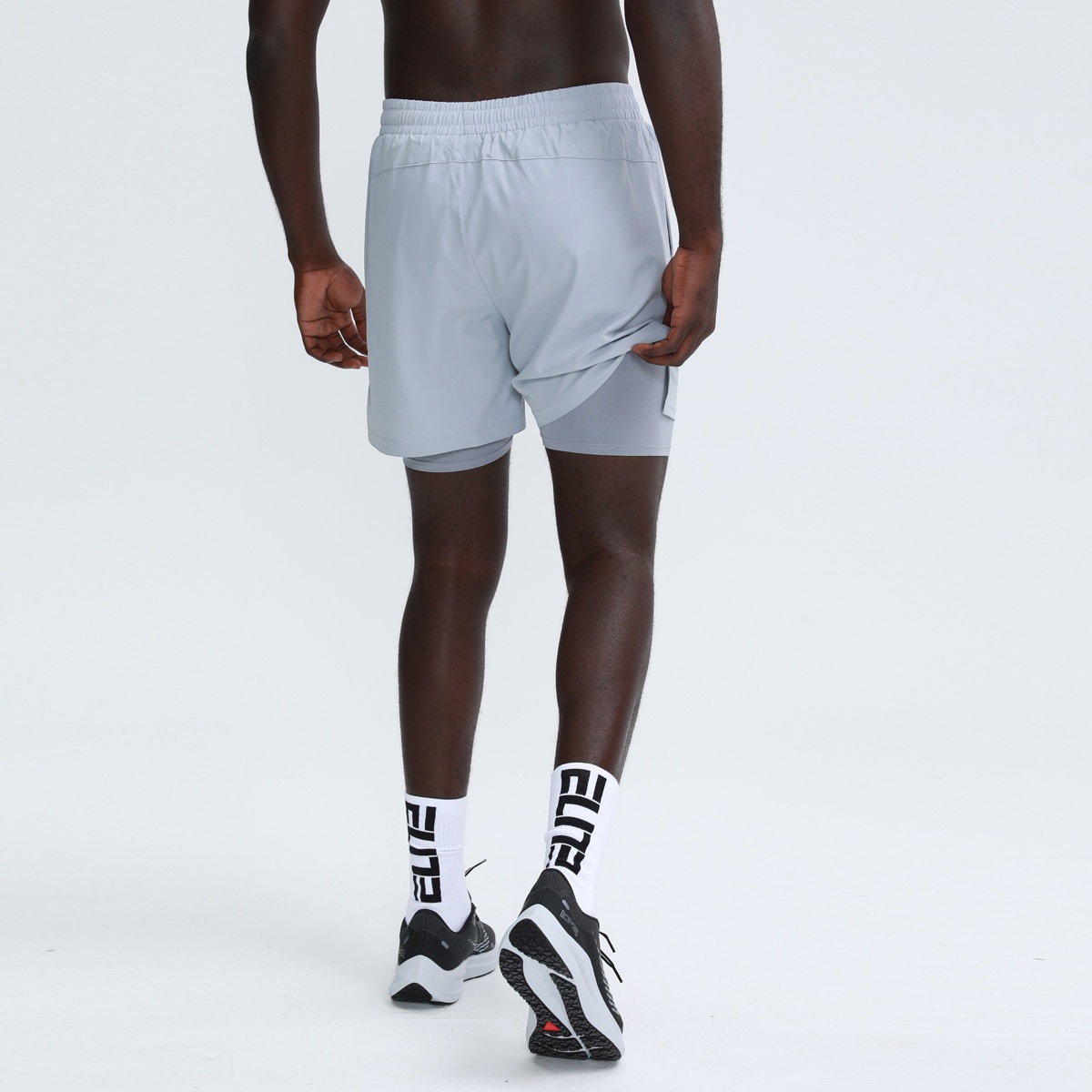 Fitness 2 in 1 Lined Blank Custom Logo Mesh Sport Wear Sports Shorts Jogger Mens Running Gym Shorts, Grey
Fitness 2 in 1 Lined Blank Custom Logo Mesh Sport Wear Sports Shorts Jogger Mens Running Gym Shorts, Grey