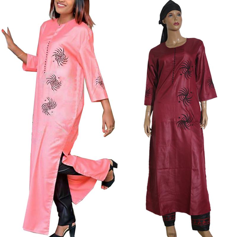 Ethnic Clothing H&D 3 PCS Set 2022 Fashion African For Women Dresses Pant Scarf Robe Embroidery Clothes S2946Ethnic
Ethnic Clothing H&D 3 PCS Set 2022 Fashion African For Women Dresses Pant Scarf Robe Embroidery Clothes S2946Ethnic