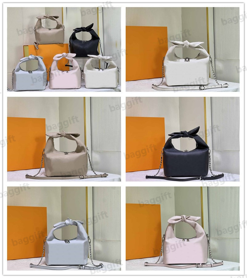 WHY KNOT PM bag Perforated Mahina Leather Shoulder Hobo M20700 Womens Designer Knot-shape Handle Totes Braided Chain Cross Body Purse M20701 M55806 M20703, No bag;for balance fees
WHY KNOT PM bag Perforated Mahina Leather Shoulder Hobo M20700 Womens Designer Knot-shape Handle Totes Braided Chain Cross Body Purse M20701 M55806 M20703, No bag;for balance fees