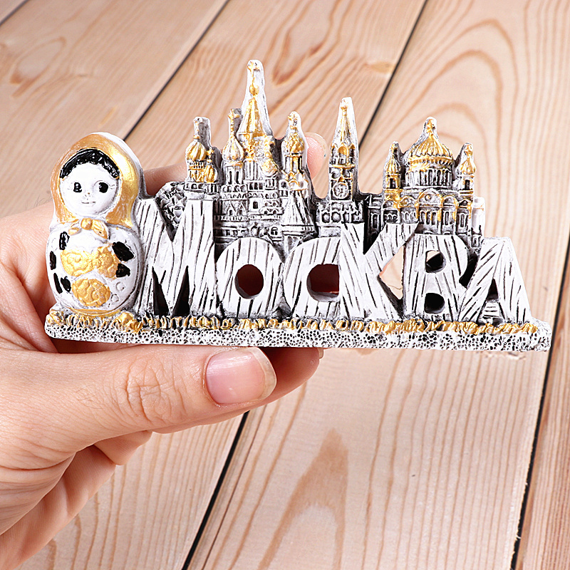 Refrigerator Stickers Greece Spain Netherlands Russia St. Petersburg Germany Berlin Spanish Prague Souvenirs Fridge Sticker