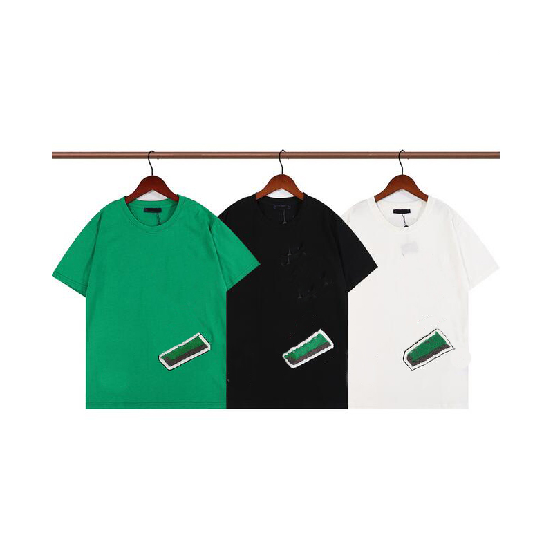 wholesale Fashion Womens Men Blouses Short sleeve Tees Women T-Shirts Embroidery Summer simple icon high quality cotton Casual solid T-shirt Men Top SIZE S-XXL, White
wholesale Fashion Womens Men Blouses Short sleeve Tees Women T-Shirts Embroidery Summer simple icon high quality cotton Casual solid T-shirt Men Top SIZE S-XXL, White